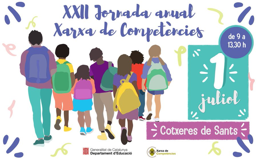 Al blog de la XXII Jornada anual de la Xarxa de Competències, trobareu materials i recursos que hem creat aquest curs sobre les situacions d'aprenentatge, els informes d'avaluació i l'observació entre iguals, oberts a tothom! sites.google.com/xtec.cat/22jor…