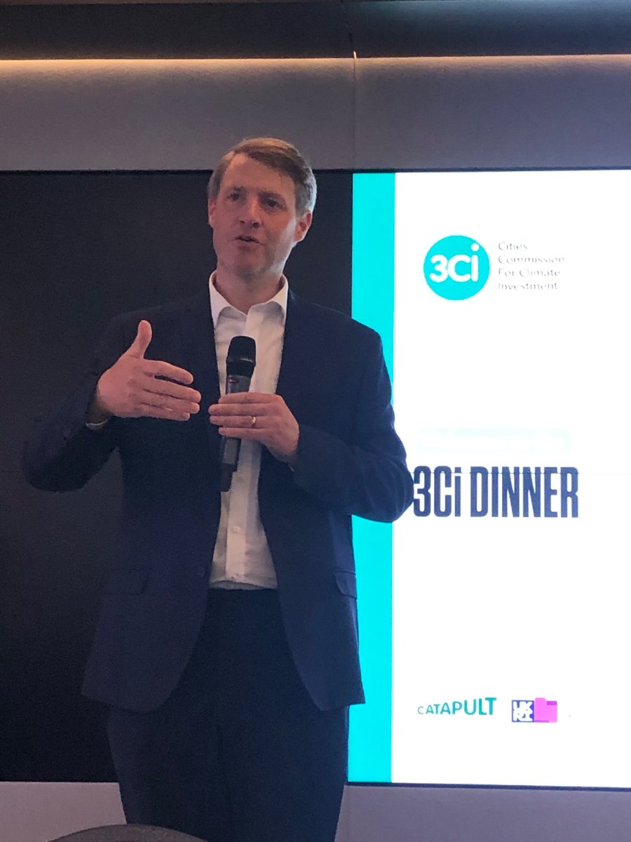 CSkidmoreUK's tweet image. Many thanks to @CPCatapult and 3Ci Cities Commission for Climate Investment for the opportunity to speak at their dinner last night on the #NetZeroReview and the vital importance of place &amp;amp; devolving more powers to cities and regions to deliver on emissions reductions #LCAW2023