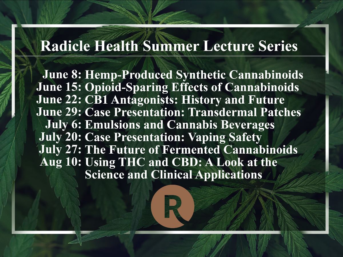 Today at 5pm pacific! The Radicle Health Summer Lecture Series! - mailchi.mp/radiclehealthc…