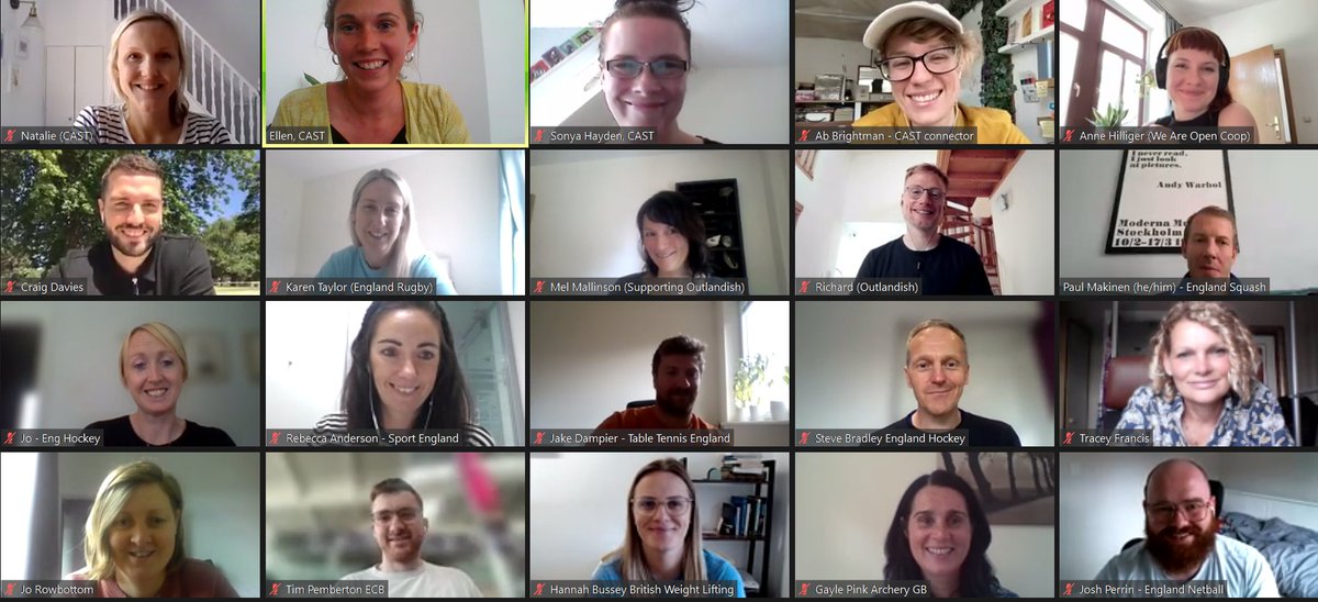 TechForGoodCAST's tweet photo. 🎉 Thank you to everyone who joined us today as we wrapped up the Innovation &amp; Digital Accelerator, part of @Sport_England's B2022 Fund.

Over the past year, 22 organisations have been exploring the role of digital in sport. Find out what they learned 👉 https://t.co/28v9SMUeyG https://t.co/Wk6finoVjv