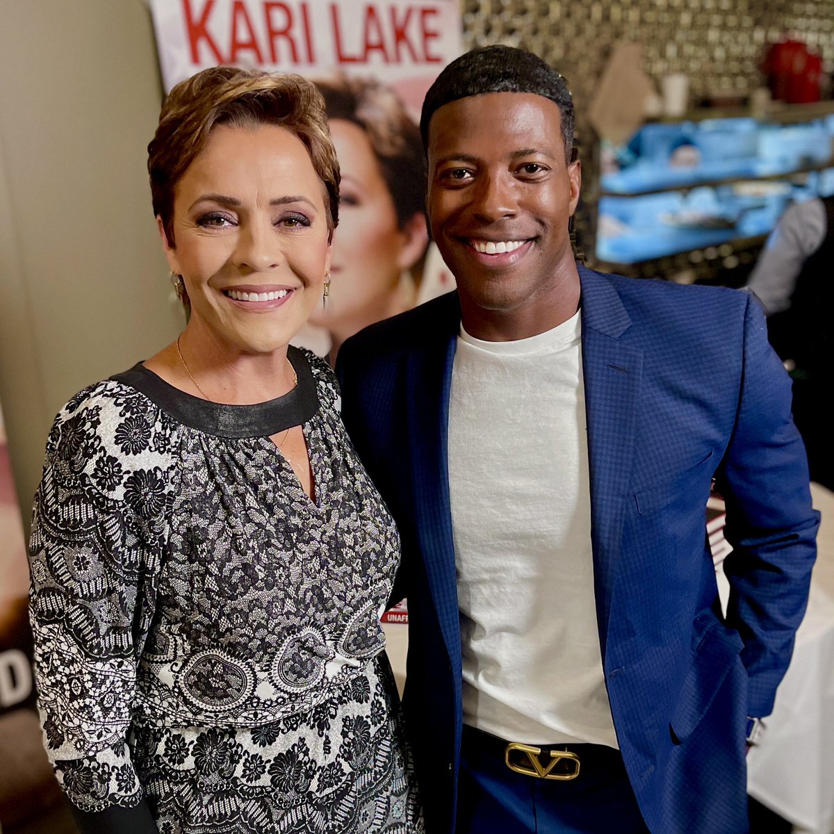 robsmithonline's tweet photo. Any “Republican” who distances themselves from @KariLake in order to get scraps from the MSM as “one of the good ones” is WEAK and deserves nothing but your scorn and derision.

Also, congrats on the book launch! https://t.co/LspSjUQwFr
