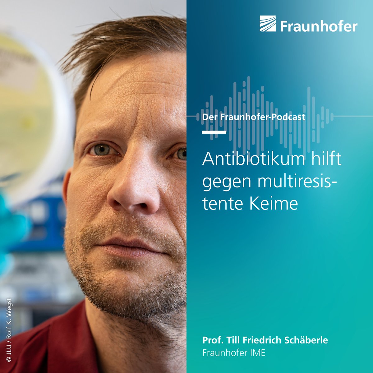 Warum es so schwierig ist, multiresistente Keime zu bekämpfen und wie der neue Hoffnungsträger der #Medizin wirkt, erklärt Prof. Till Friedrich Schäberle vom <a href="/Fraunhofer_IME/">Fraunhofer IME</a> im Podcast:
open.spotify.com/show/1e3CCxoi6…
#Fraunhofer #WeKnowHow #WeKnowSolutions