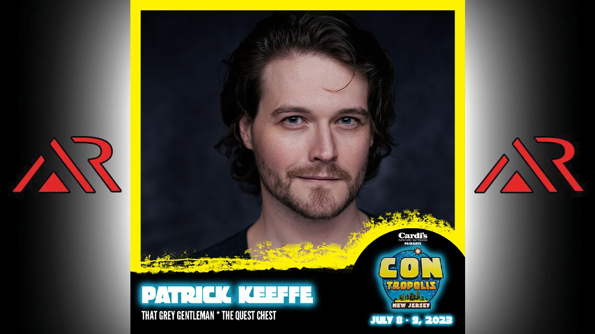 ContropolisNJ's tweet photo. Well known under his online moniker @thatgreygentlem, Patrick Keeffe has recently lent his voice to "The Quest Chest" as both Prince Dontis Eleran &amp; Duke Caldain. He is also a content creator &amp; professional DM. Meet him at Contropolis New Jersey NEXT WEEKEND! #SocialMedia https://t.co/oZcJQoCCkx