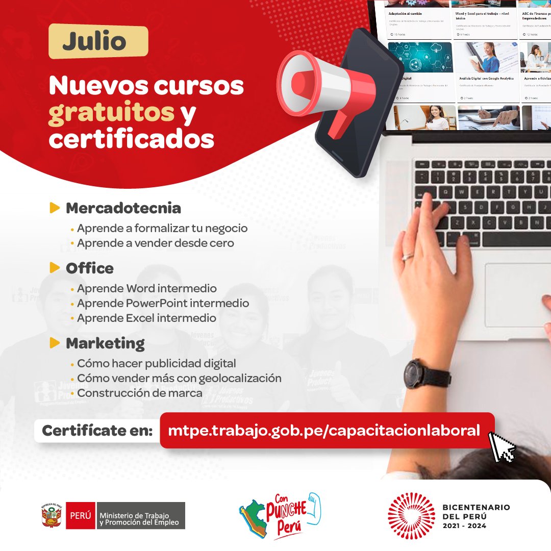 Ministerio de Trabajo y Promoción del Empleo tweet media