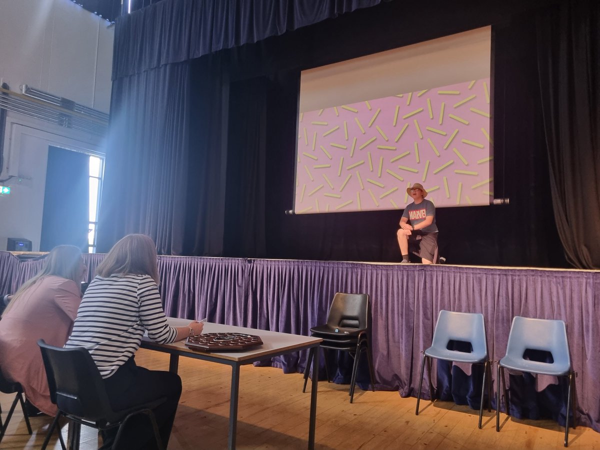 Next up our Alastair lip syncing to some Mmm...bop! What a performance.