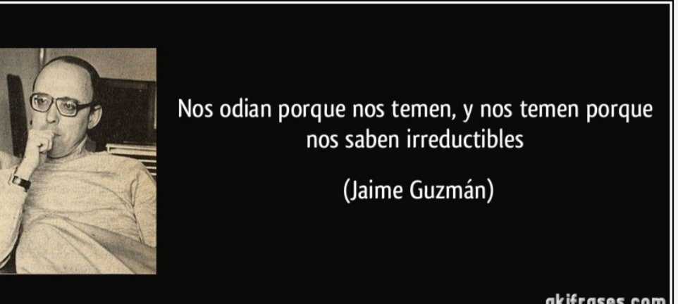 Un grande al que nunca podran sacar de nuestra memoria.
#soloquedarepublicanos
#JaimeGuzman
#ChileLibreYSoberano
#Pinochet