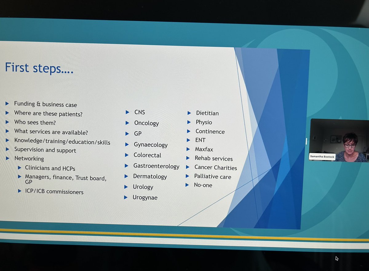 Setting up a radiotherapy late effects clinic isn’t easy, healthcare professionals need to keep pushing for these important service provisions! @SamanthaBostoc3 #UKONS_Radiotherapy @UKONSmember