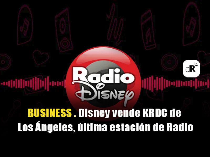 RadiodeRadios's tweet photo. 🔴 #AHORA en https://t.co/9KaZuzELdt

👉 BUSINESS . Disney vende KRDC de Los Ángeles, su última estación de Radio

👉 +info: https://t.co/hXboENlu6U

Instagram https://t.co/TjRfKxbk5B | #radios #broadcast #tecnologia #emisoras #podcasts #news #medios #periodistas @disneyplusla https://t.co/eMSyJVP5gE