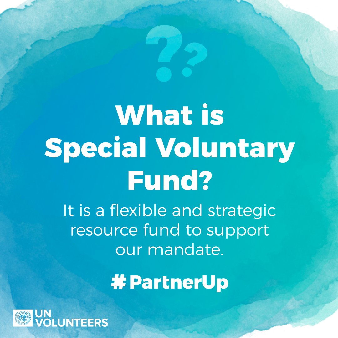 Since 1970, UNV has been supported by partner contributions through its open trust fund. This funding enables UNV to promote volunteerism and send UN Volunteers to assist during times of crisis.

#PartnerUp and help us make a difference 🌍