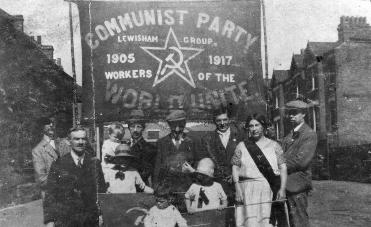 Communism in Lewisham in the 1920s. So riddled with it, that the Labour Party of Lewisham East were subjected to a ‘purge’. More info is on our Instagram! This photo was donated to us by John Attfield in 1980.