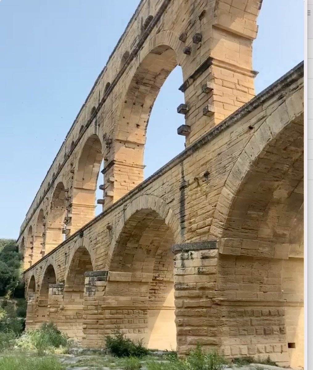 This is the light that drew Van Gogh and others to Provence.  At the Pont du Gard