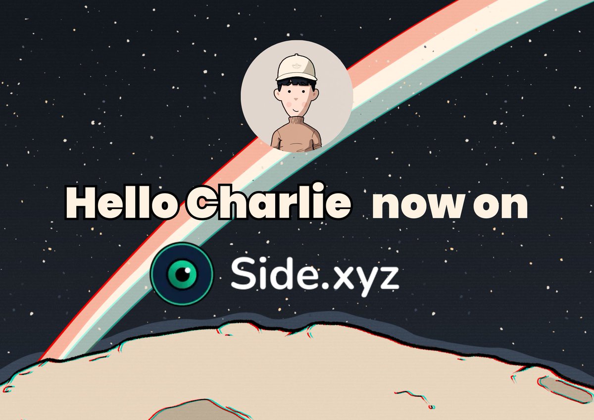 We are glad to announce that our fren <a href="/sidexyz/">Side.xyz</a> has a gift for Charlie! We thank our lovely fren for this.

You can view our website made by our fren through side.xyz/hello-charlie