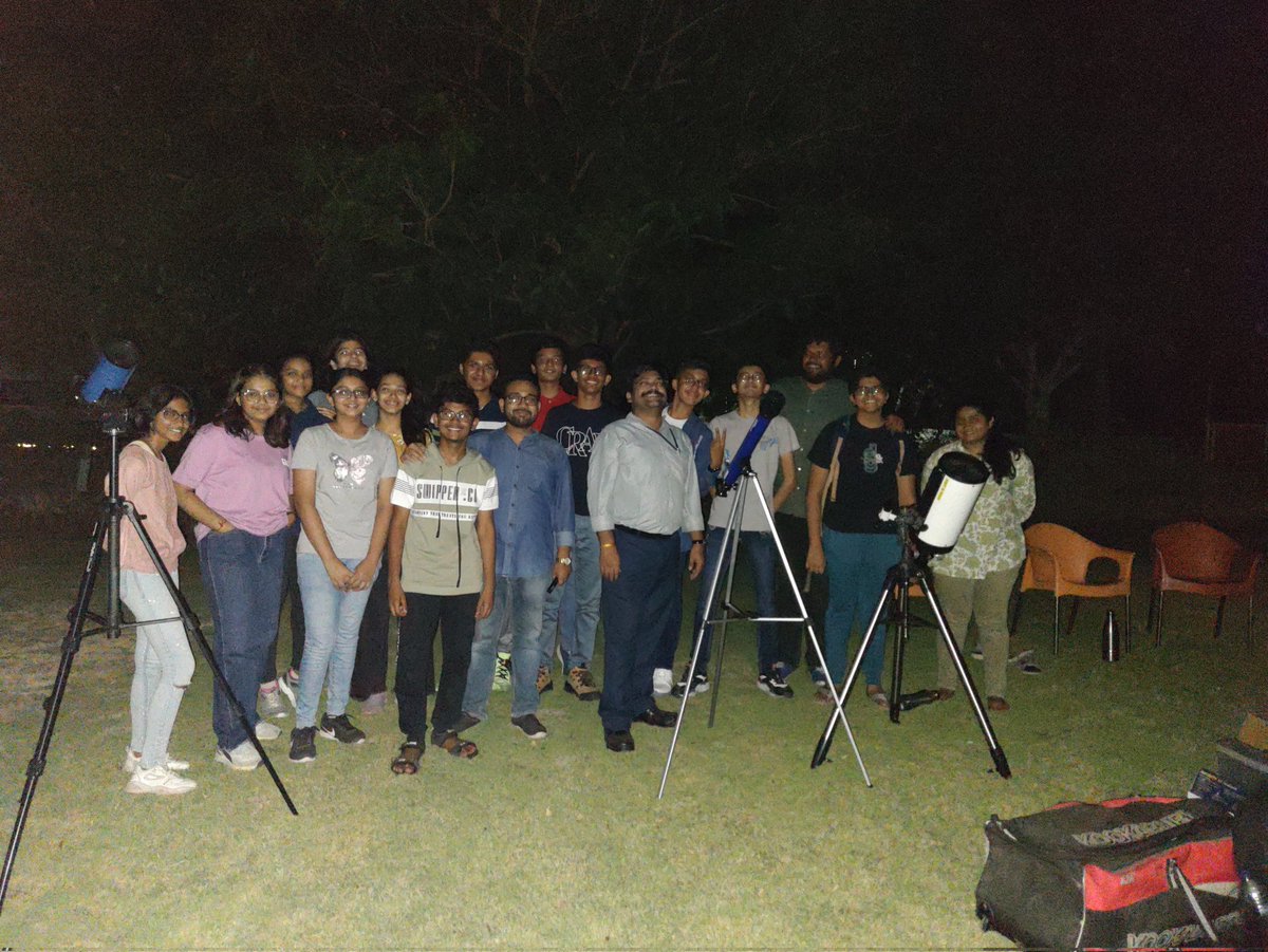 001Human's tweet photo. This year, as part of Summer Program, Astronomy Lab, VASCSC offered the following modules:
1. Know Our Universe
2. Solar Astronomy
3. Telescope Making and Handling
4. Asteroid Hunting
5. Space Telescopes and Data Analysis
6. Certificate course in Amateur Astronomy

Some glimpses: https://t.co/VJUpYTPth2
