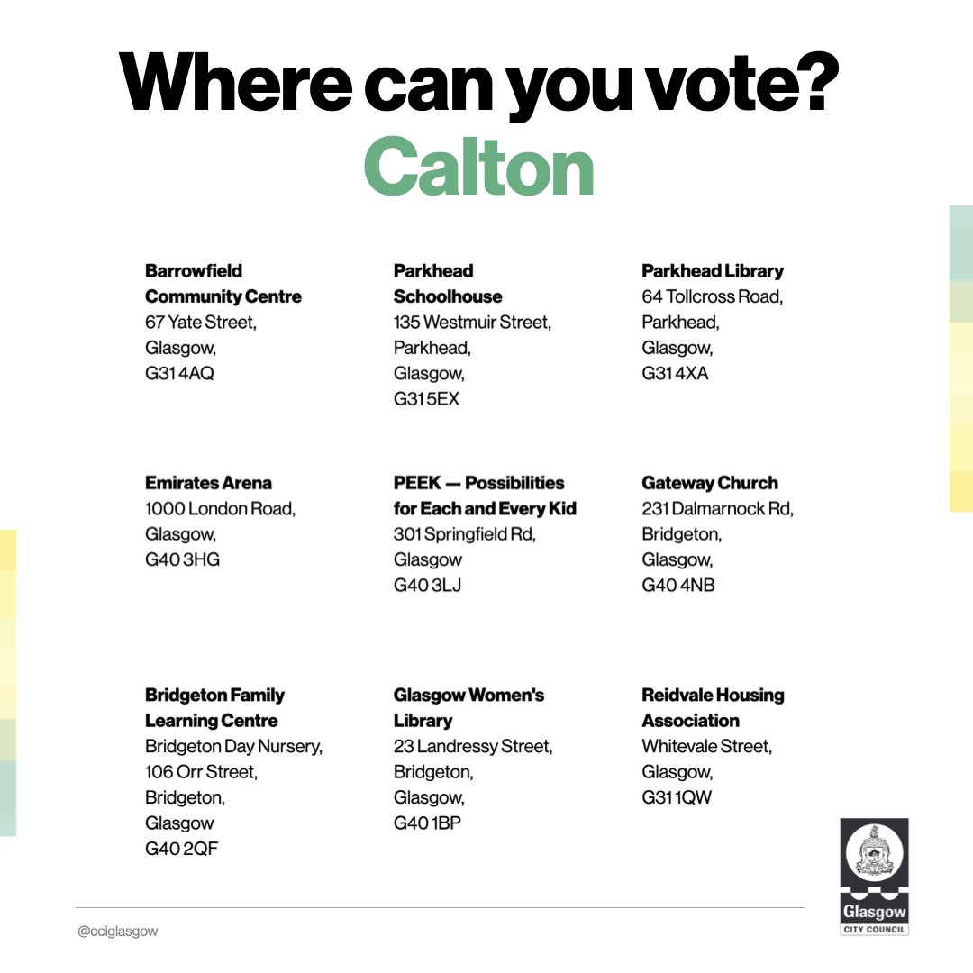 CCIGlasgow's tweet photo. Citizen Voices Calton - Where to vote!
We've been dropping voting boxes in different venues in Calton for you to vote on where you'd like to improve the infrastructure in your neighbourhood.
#Calton #CitzenVoice #NIIF #WeInspire #DesignLed #PeopleMakeGlasgow #Vote https://t.co/XLVEHpZOYO
