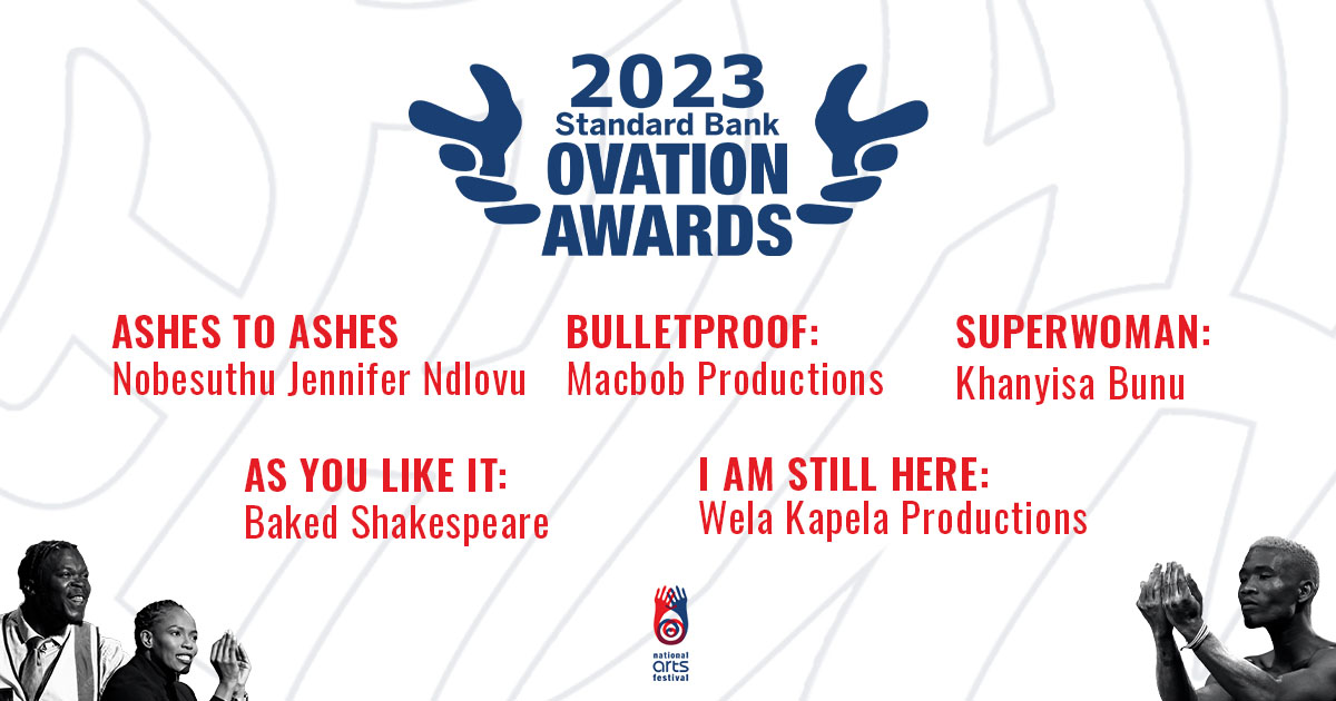 artsfestival's tweet photo. Kudos to todays Standard Bank Ovation Winners! ✨
#ItWillChangeYou #BePartOfTheArts #Ovations https://t.co/OZlAcYj4Sm