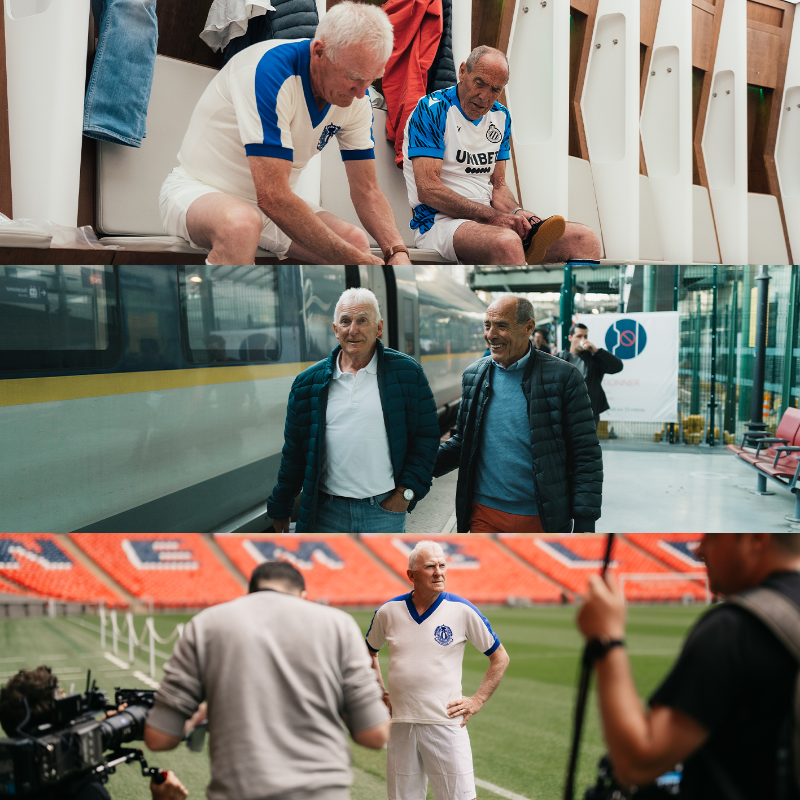ClubBrugge's tweet photo. Some heartwarming behind the scenes footage.. 🥰 #W78