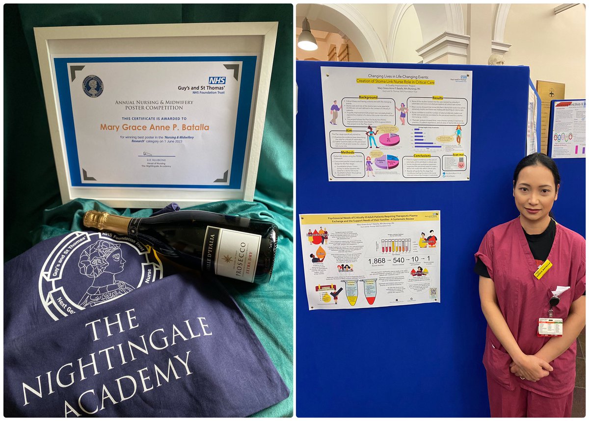 I’m extremely honoured and delighted to have won the #Research category in the Annual #Nursing and Midwifery #PosterCompetition this year! #NursingResearch #CriticalCareNursing #CriticalCare #TissuePlasmaExchange #SystematicReview