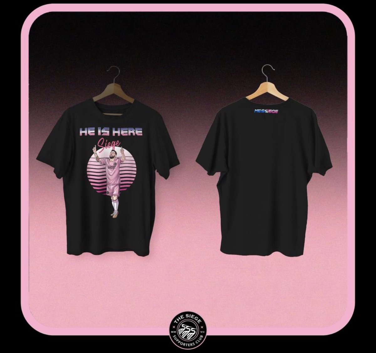 SiegeMiami's tweet photo. 🚨 Exciting news, Siege Premium Members! 🚨

Introducing the *Limited Edition* Messi shirt, exclusively for our Premium Siege Membership! 🌟🌟🌟

For membership please visit link in bio. 

#InterMiamiCF  
#Messi https://t.co/KoZyVs9pJJ