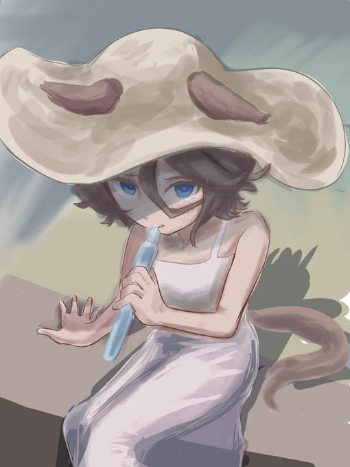 #ゆう犬ワンドロ 参加させていただきました! いつもと全然違う描き方で面白かったです!