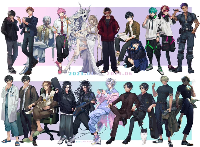 2023年上半期探索者まとめ!! おもったより描いてた