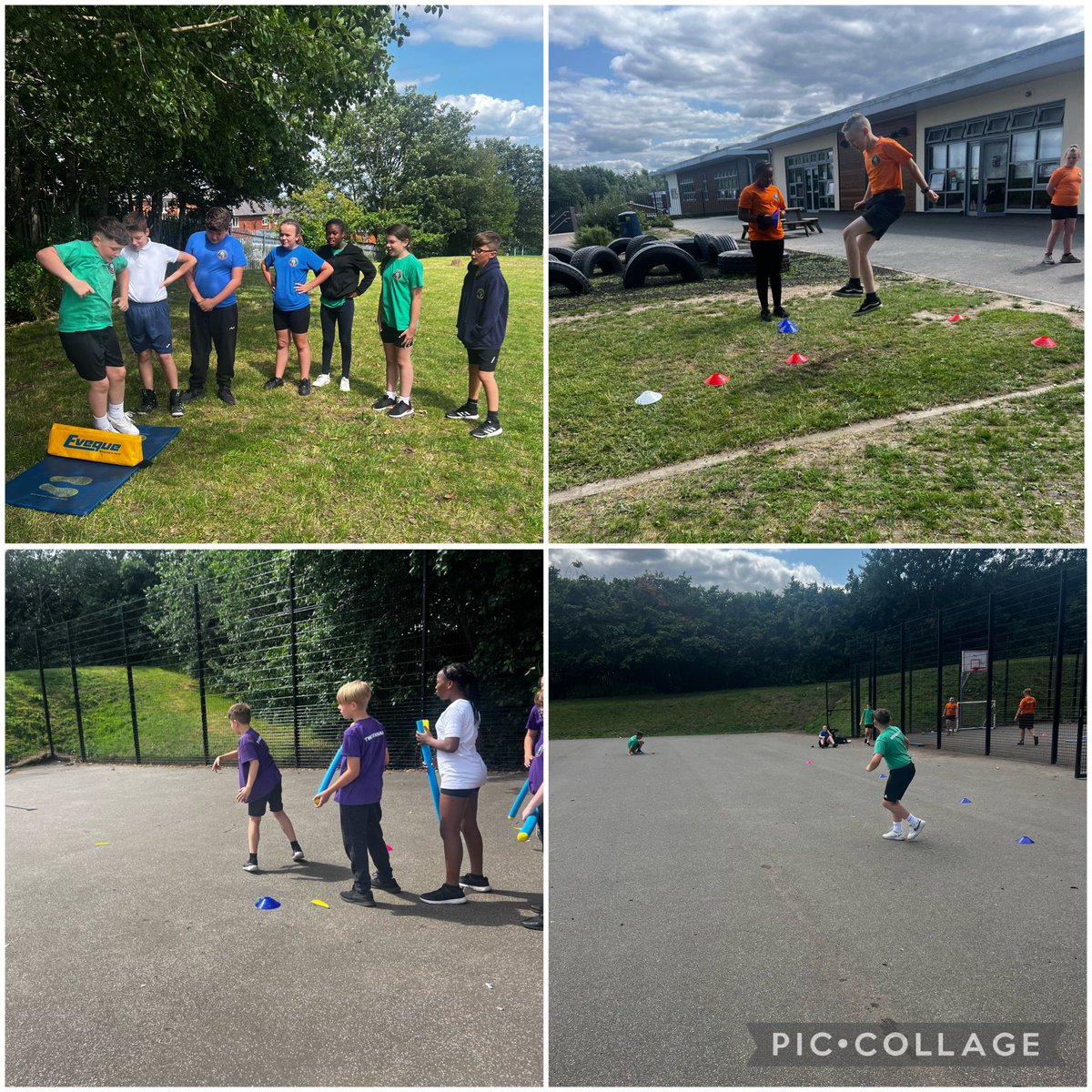 KaylesCom's tweet photo. Final sports day practice for class 14 @WCommonPS @WCPSc2023 #WCPSPE https://t.co/te6XcDii60