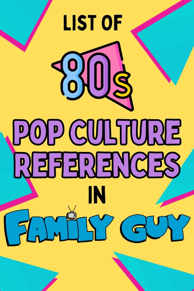 80s Pop Culture References in Family Guy #familyguy #fox #90scartoons #retro #retrocartoons #cartoons #oldcartoons #animatedseries #80s #eighties #80spopculture #80sneverdies #80skids Read the full article 👇👇👇👇👇👇👇👇 8bitpickle.com/tv/80s-pop-cul…