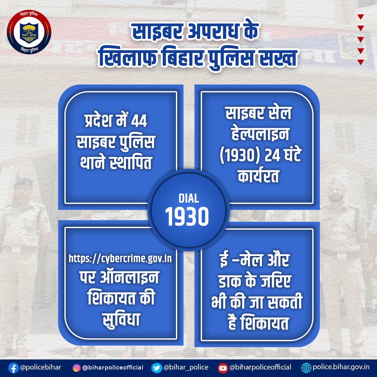 Bihar Police tweet media