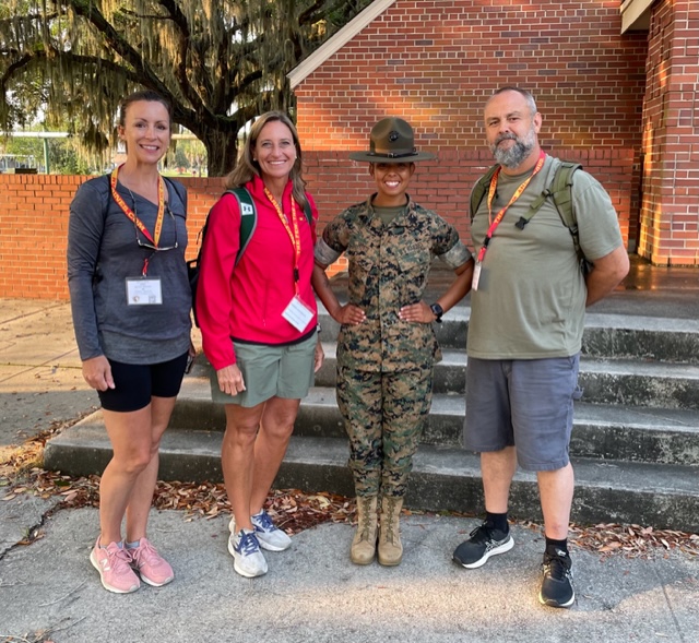 Lexington County School District One (@lexingtonone) on Twitter photo GHS Director of Counseling and Advisement Jennifer Adams, RBHS Co-Head Athletic Trainer Stacey Baynham and Coordinator of Construction Jim Jett participated in the <a href="/USMC/">U.S. Marines</a> Educator Workshop earlier this summer at Parris Island. The week-long workshop provided firsthand knowledge GHS Director of Counseling and Advisement Jennifer Adams, RBHS Co-Head Athletic Trainer Stacey Baynham and Coordinator of Construction Jim Jett participated in the <a href="/USMC/">U.S. Marines</a> Educator Workshop earlier this summer at Parris Island. The week-long workshop provided firsthand knowledge