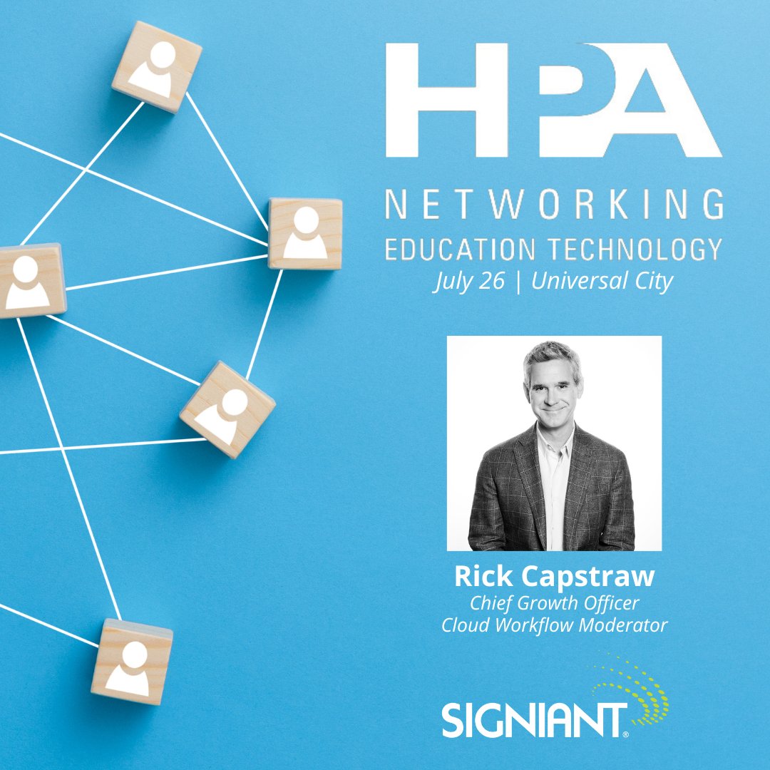 Signiant's tweet image. 📢 ICYMI 📢

📅 Signiant&apos;s Rick Capstraw moderates a #CloudWorkflow discussion at HPA NET » ow.ly/HEJT50OXxsf

📅 Matt Gaede explains how to manage the content explosion in #SportsProduction at the club level at SVG Sports Content Management Forum » ow.ly/ut8k50OXxs8