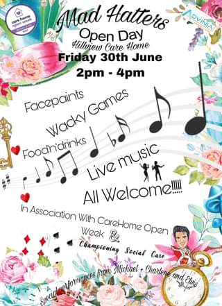 NHSGGC - Care Home Collaborative (@nhsggcchc) on Twitter photo Pop down the rabbit hole at Hillview Care Home on Friday 30th June between 2pm-4pm and join the fun and take part in Care Home Open Week #CareHome #carehomeopenweek
<a href="/WDCouncil/">West Dunbartonshire Council</a> <a href="/ChrScotland/">Care Home Relatives Scotland</a> <a href="/NHSGGC/">NHS Greater Glasgow and Clyde</a> Pop down the rabbit hole at Hillview Care Home on Friday 30th June between 2pm-4pm and join the fun and take part in Care Home Open Week #CareHome #carehomeopenweek
<a href="/WDCouncil/">West Dunbartonshire Council</a> <a href="/ChrScotland/">Care Home Relatives Scotland</a> <a href="/NHSGGC/">NHS Greater Glasgow and Clyde</a>