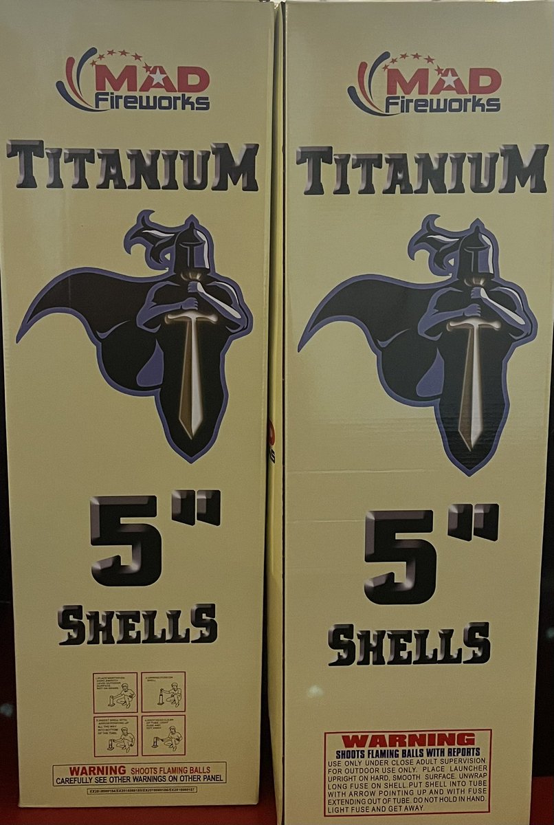 FirecrackerBoyz's tweet photo. Before things get crazy this weekend let’s give away some FREE fireworks.👀

24 5” Titanium Shells

💥🚨How to Win🚨💥

1) Be a Follower
2) Retweet

Winner selected on Sunday afternoon. https://t.co/XhMm8l0mUQ
