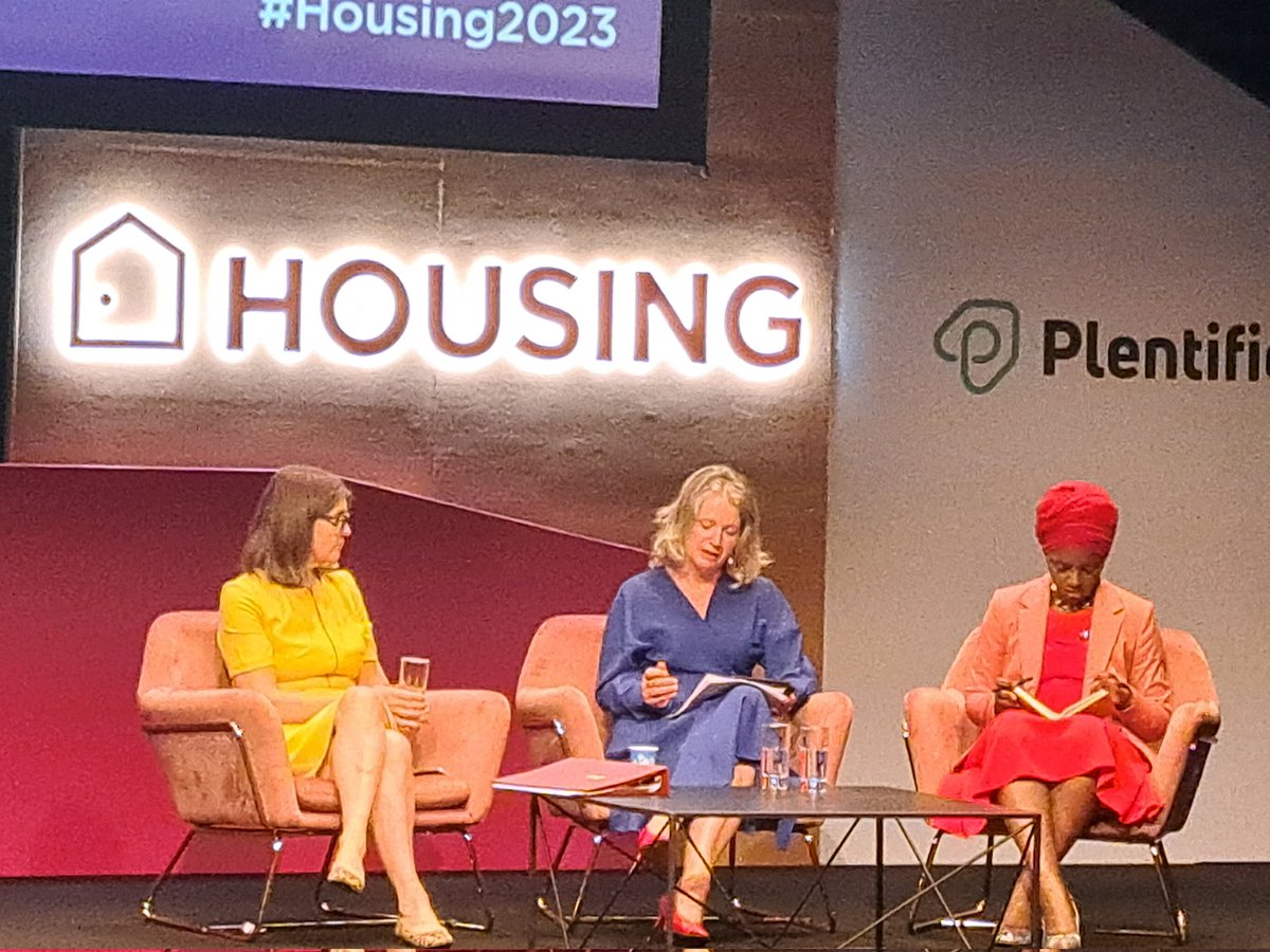 Good to hear from housing minister @redditchrachel that govt remains committed to building 300k new homes

'The only solution to housing pressures is increasing supply'

#housing2023 #ukhousing