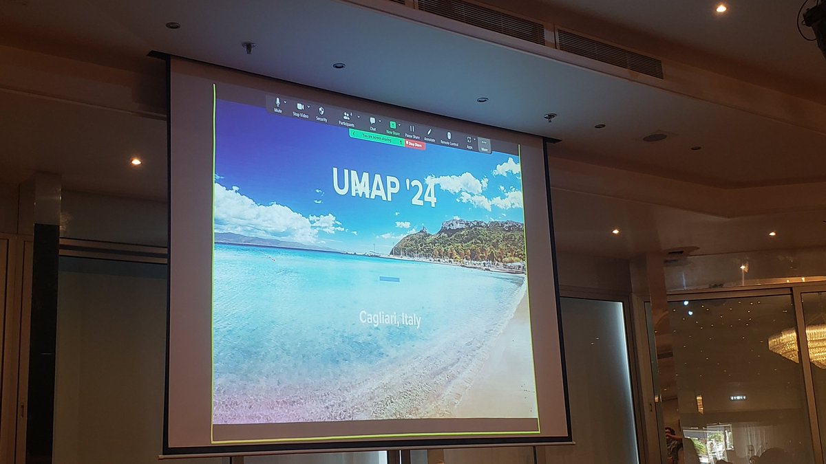 And now we know: #UMAP2024 will take place in Sardinia! @UMAPconf