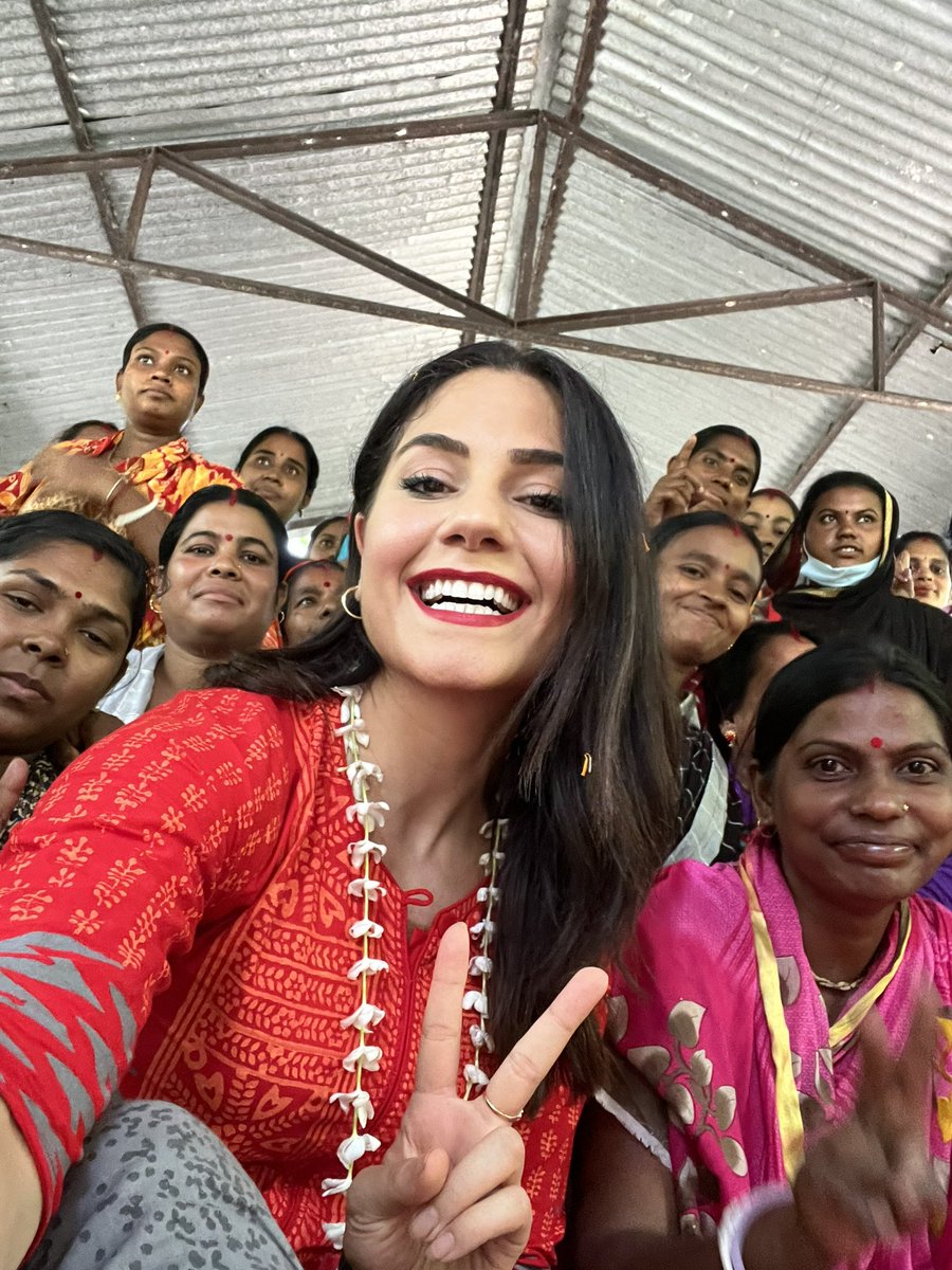 ritahoukayem's tweet photo. Forever inspired by the commitment of these women & girls to transform their communities and country for the better🇧🇩♥️🇨🇦. Proud to support & witness glimpses of that action.
#serviceisjoy #bangladesh #dhaka #canada #dalit #wvlprogram @CanHCBangladesh @EyesAbroad https://t.co/WAr4aqB27U