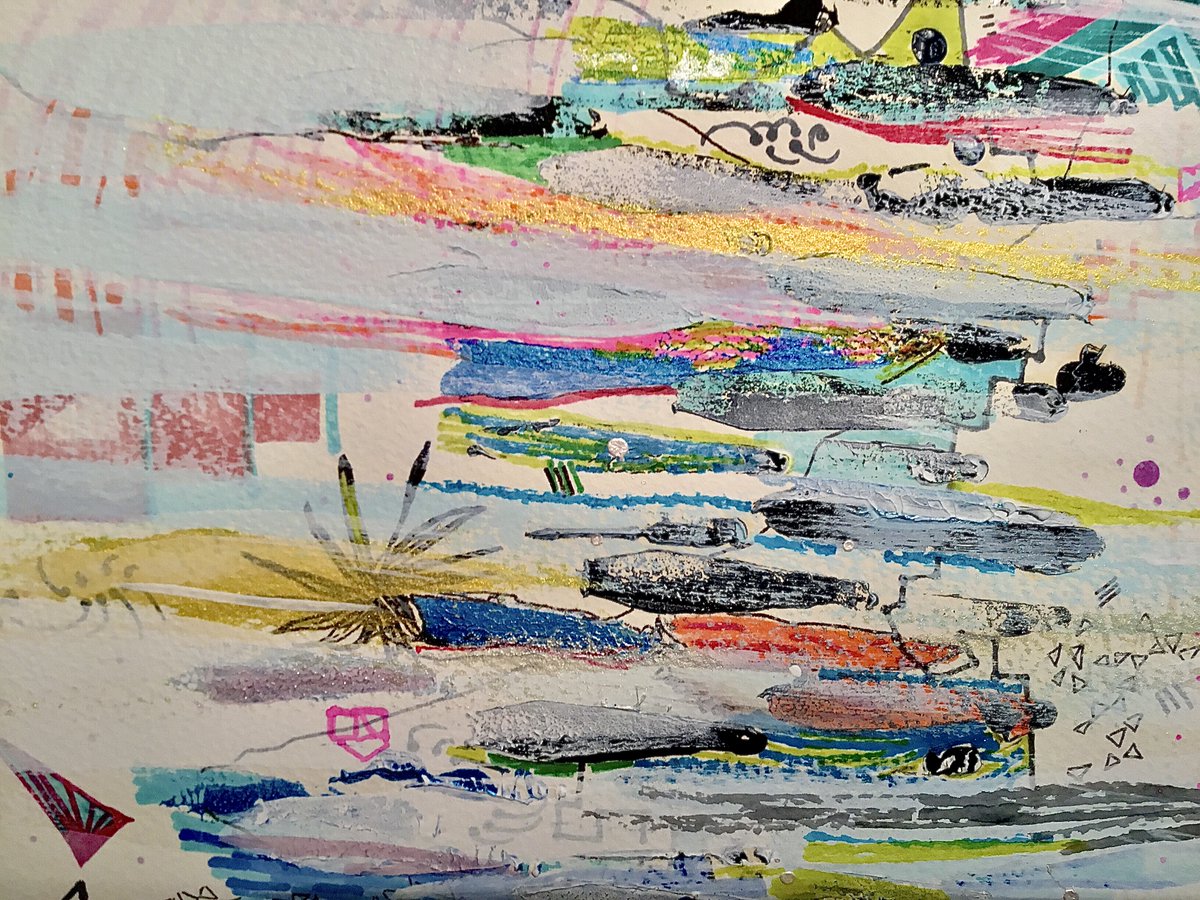 AndreaLiquidArt's tweet image. The process in pics.  Document yours when you can.  #artistprocess #maximalist #contemporaryart #artroomsapp #ooak #mixedmedia #abstractartist #newyorkartist #andrealiquidart #texture #boldcolors #interiordecor #wallartforsale arthouse330.com