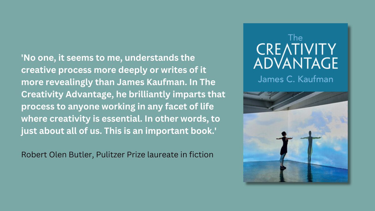So excited for The Creativity Advantage to come out! I am notably bad at self-promotion but this my favorite book I’ve done — like Creativity 101, it is in “my voice” but it also emphasizes the aspects and possibilities of creativity I care about the most!
