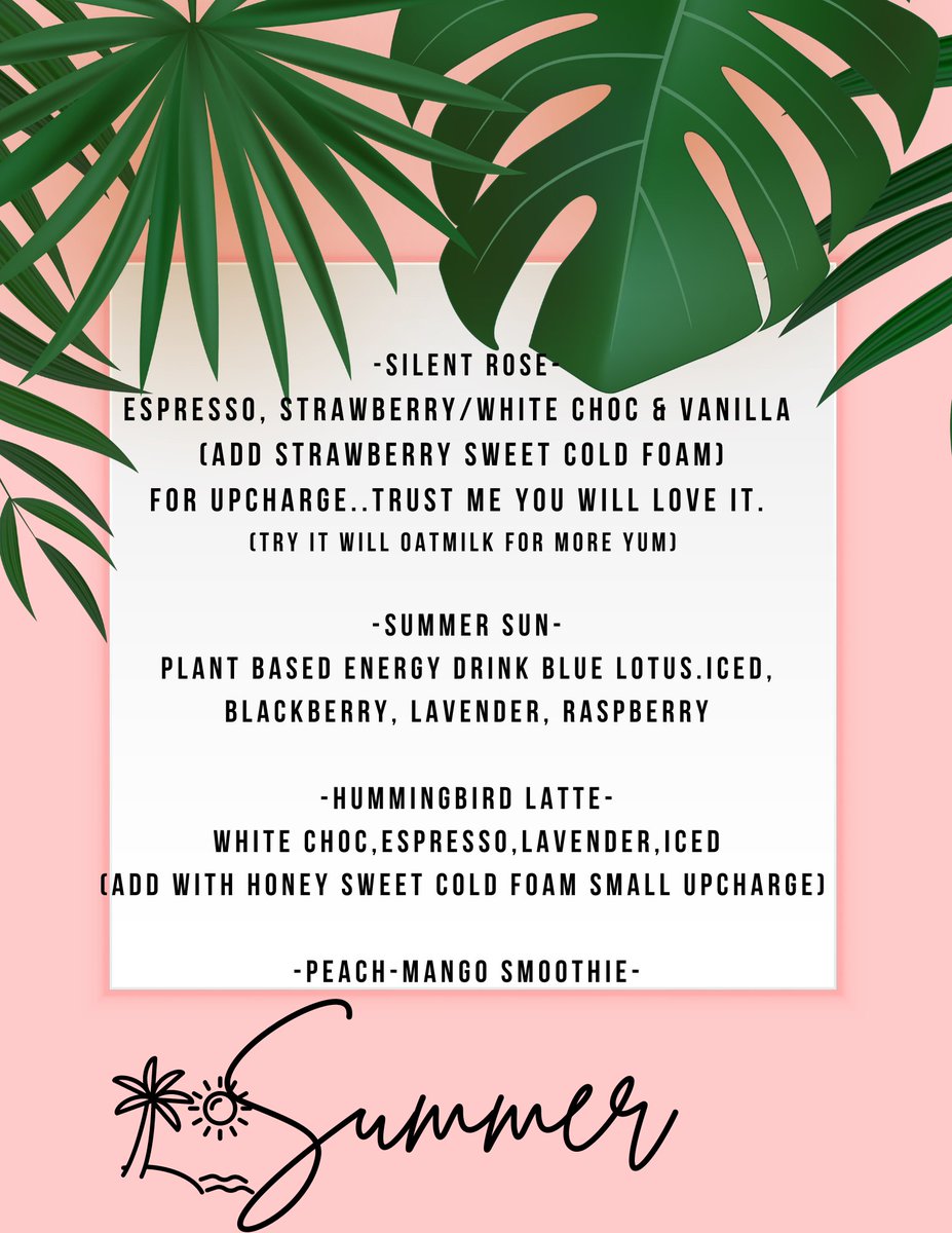 Talia Espresso 2023 - mailchi.mp/4930788b7c9d/t…
Summer Time