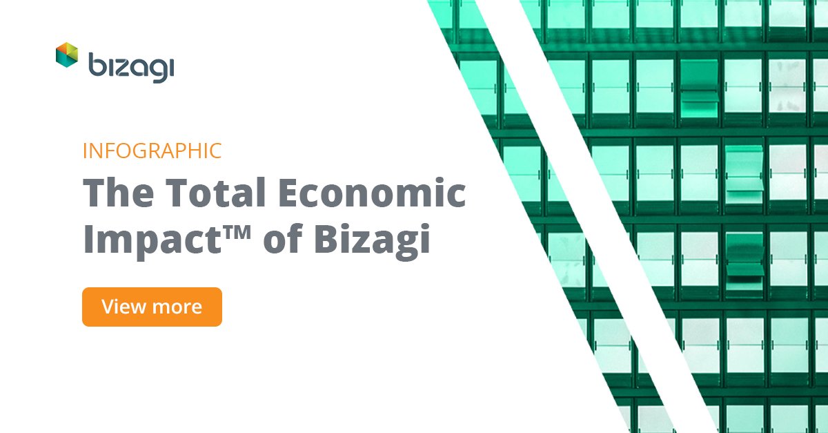 bizagi's tweet image. [Infographic] From a total ROI of 288% to over 500,000 hours saved per year, discover the key benefits of Bizagi revealed in Forrester&apos;s report. 
okt.to/vSm1Tx

#lowcodeplatform #lowcodeautomation #lowcodedevelopment