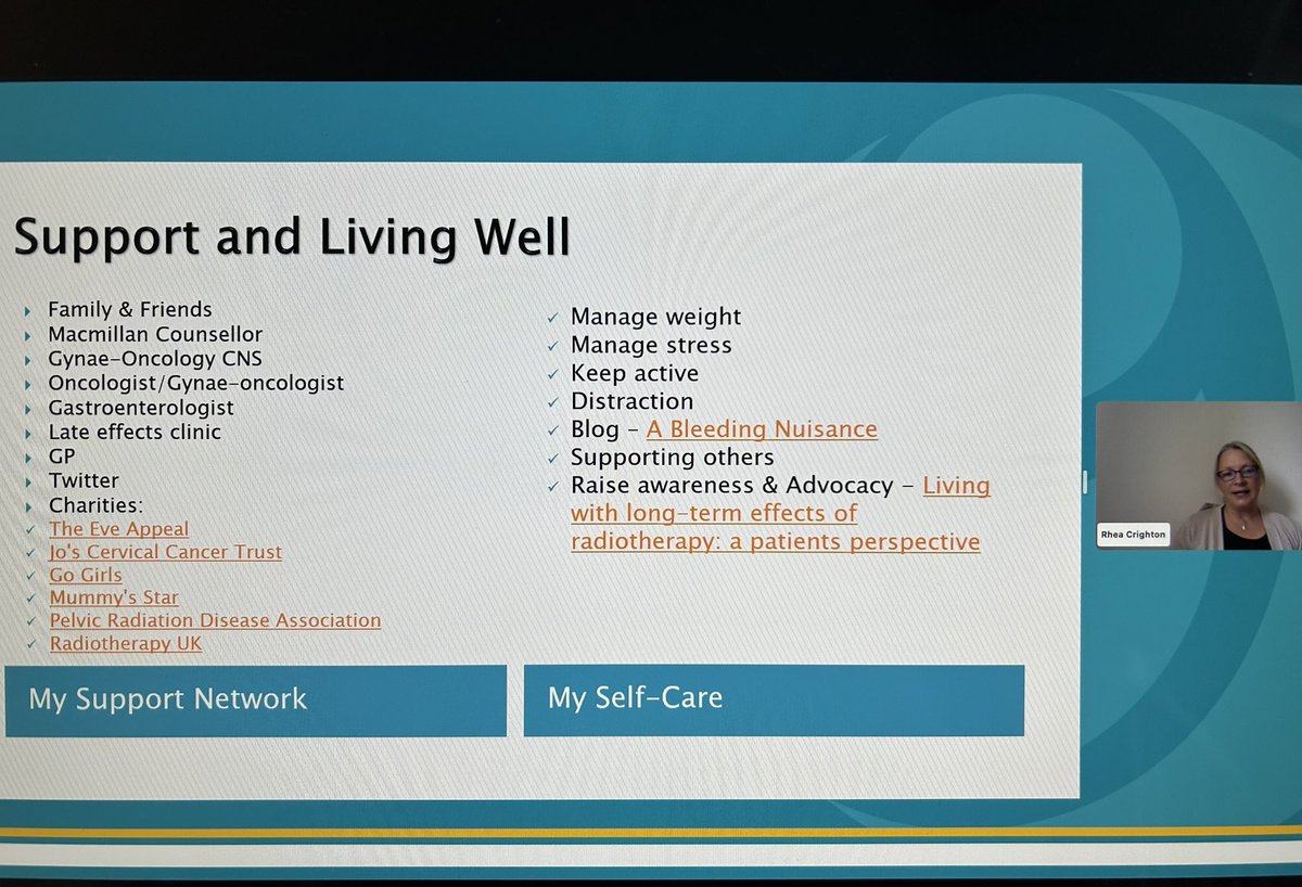 Always so inspiring, thanks for sharing your experience with us today and continuing to raise the profile of radiotherapy late effects <a href="/RheaCrighton1/">Rhea Crighton 🧡🦋❤️</a> #UKONS_Radiotherapy <a href="/UKONSmember/">UKONS</a>