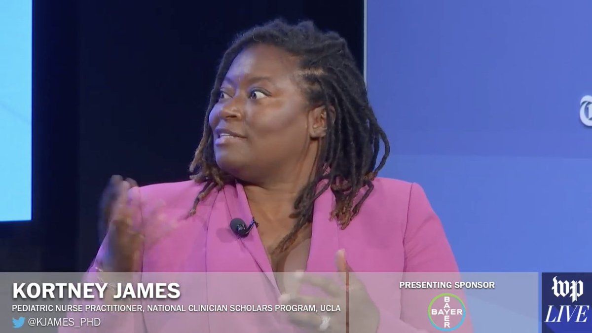MaggieRunyon's tweet photo. Still time to catch THE @KJames_PhD sharing her passion and knowledge for decreasing health disparities and perinatal deaths:
https://t.co/PmGG9SGsXu https://t.co/XB8p21wkR1