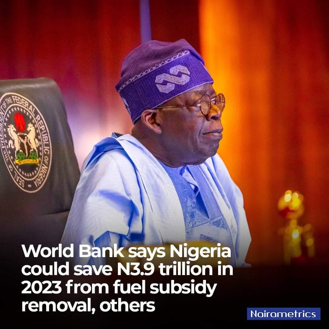 THE GLOBE ALIGNS behind our President and his policies... Reuters label Asiwaju as 'Baba Go Fast' in response to his reform sprint and now the World Bank from the mouth and pen of its Country Director, Chadhuri says the subsidy removal and floating of the Naira, though with…