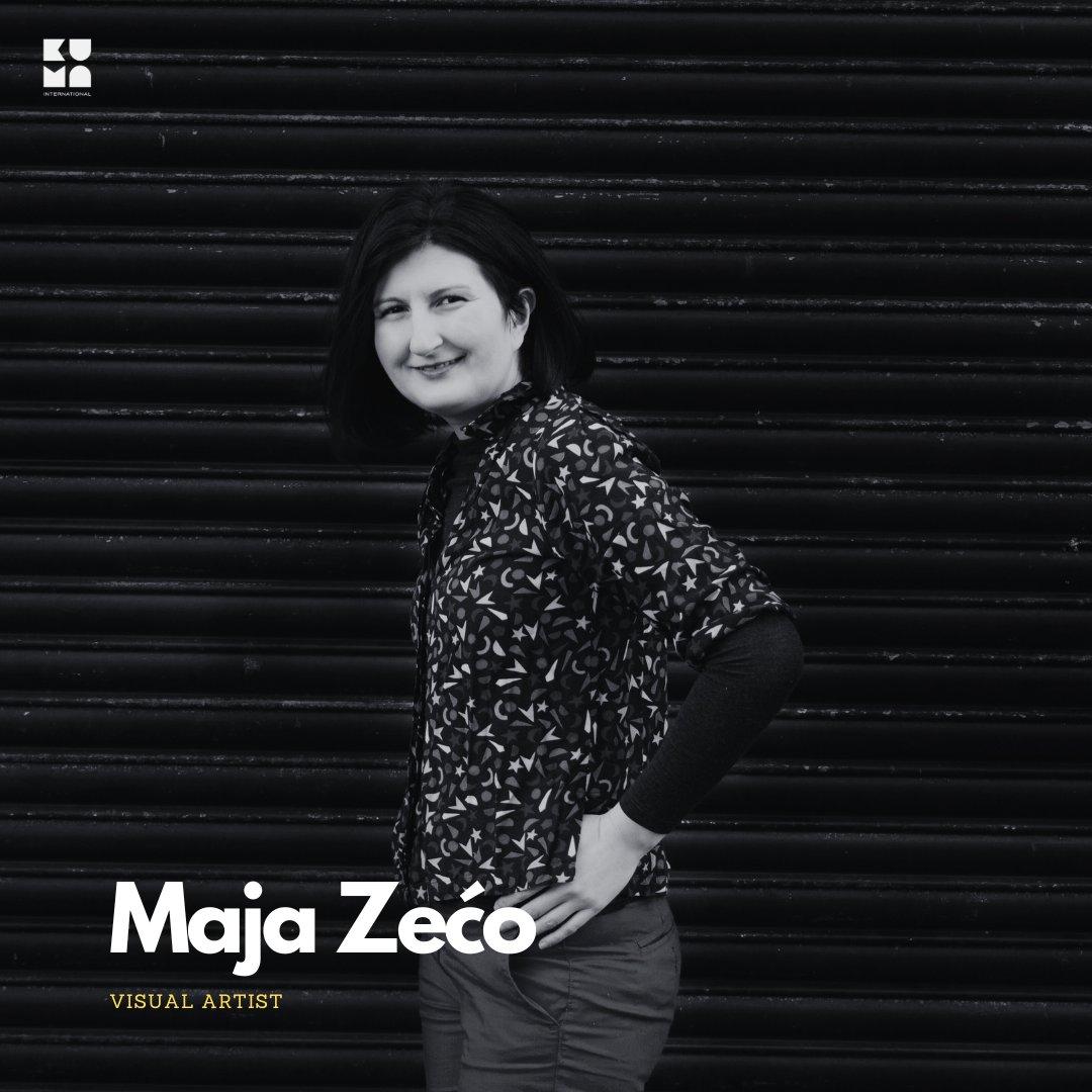 Our next guest at Kuma International Summer School will be Dr. Maja Zećo. Originally from #Sarajevo and now based in #Scotland, Maja is an interdisciplinary artist-researcher whose practice spans #performance #art, #sound, and moving image.