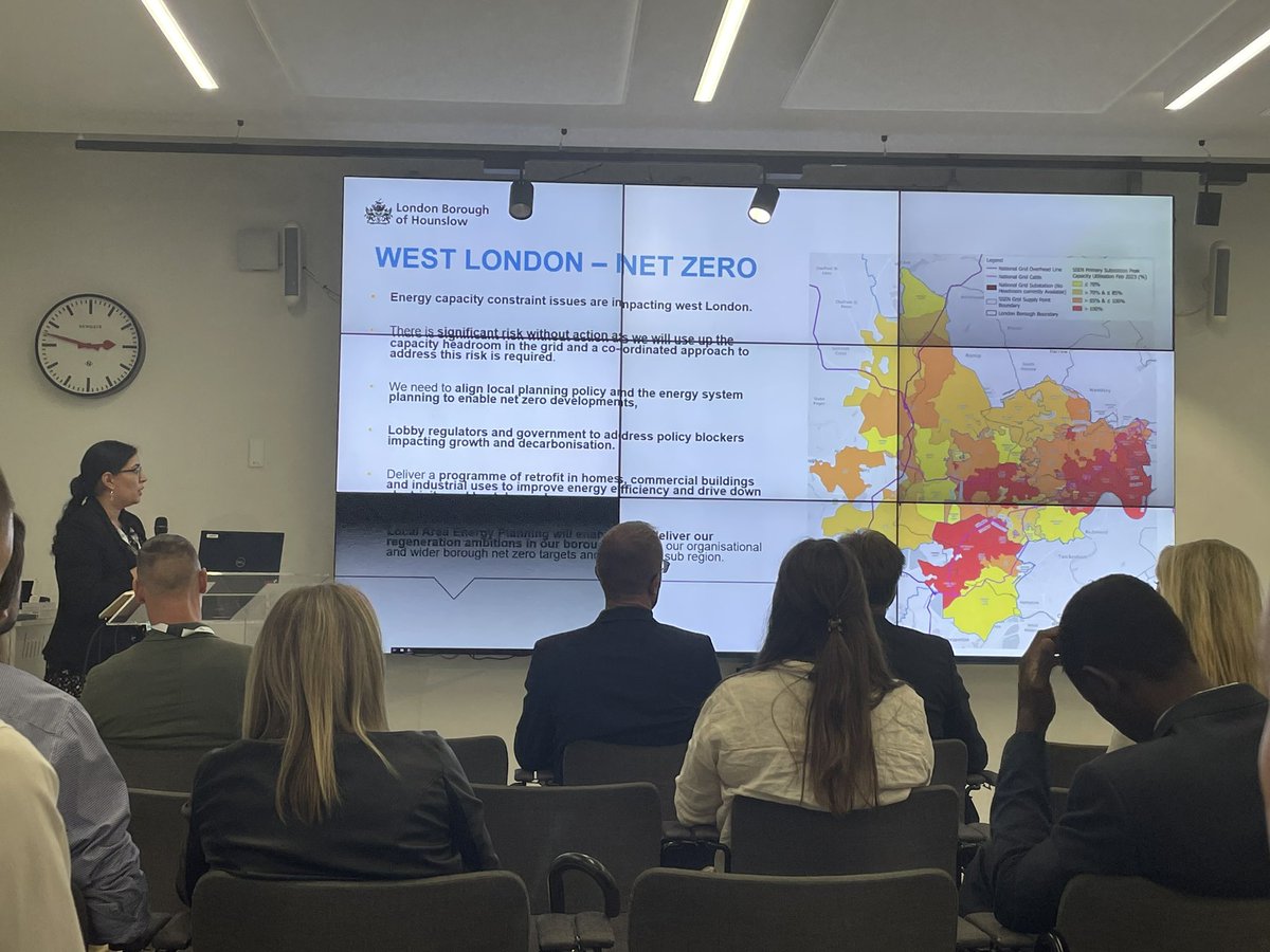 Fascinating work on energy supply and demand across the whole west London region, inc 18% demand from data centres - which also means a huge heat source. Huge step forward on understanding the WL energy pipeline and investment opportunity. Led by @LBofHounslow and GLA. #3CiLondon