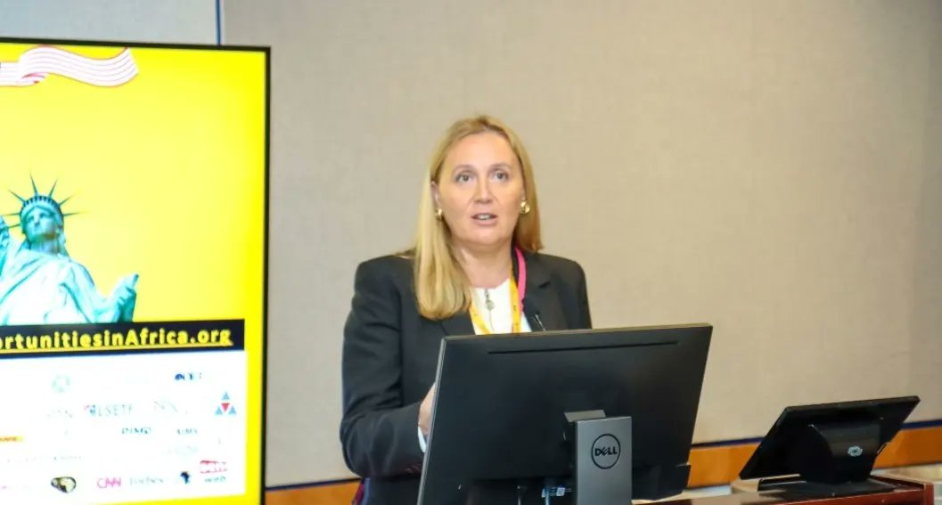 Opp_in_Africa's tweet image. Speech by Dr. Scharff Christelle, professor of computer science at Pace University in New York
During the opening ceremony of opportunities in Africa 2022 at Pace University

#opportunitiesinAfrica2023 #OIA #paceuniversity  #Wutiko  #NewYork #Africa  #Buiness #Wallstreet