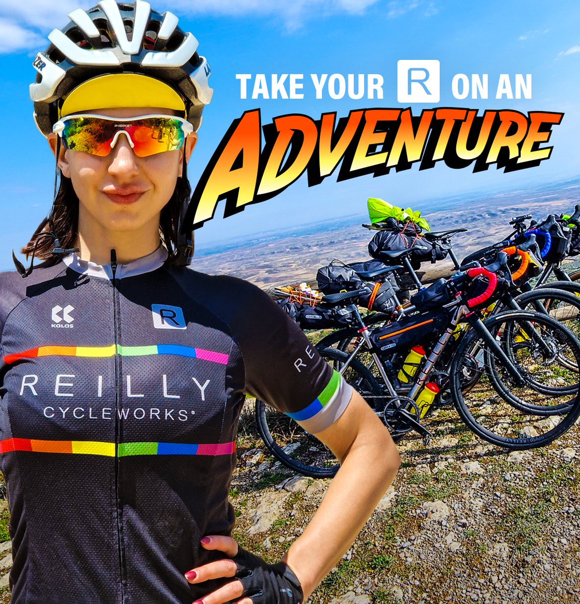 reillytitanium's tweet photo. #ReillyGradient #ReillySpectre #TitaniumBikes #BikePacking #Gravel #gravelbikes #adventuretime #sunsout https://t.co/7S6r3NYBED