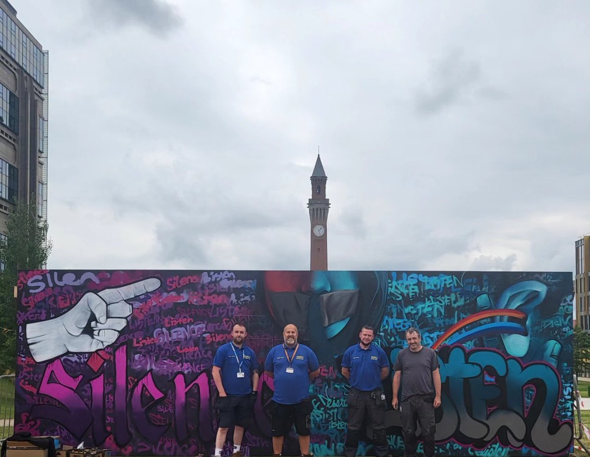 DrSophieKH's tweet photo. To be displayed in @MuirheadTower Tower then gifted to the school 
With huge thanks to the amazing estates team who really went the extra mile to help us. 

We really do need to start listening to young people... https://t.co/G5zmJtfyxb