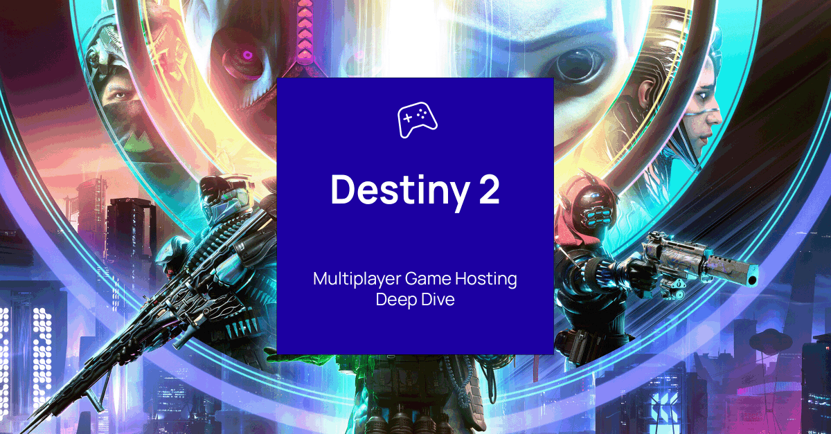 edgegap's tweet photo. 🔎#Multiplayer Game #Hosting Deep Dive🔎
Exploring how #Destiny2 uses both Peer-to-Peer &amp; Authoritative Servers

➡️Learn more on Edgegap's blog: https://t.co/kFFyn0ES9Y https://t.co/05Os0QoZCU