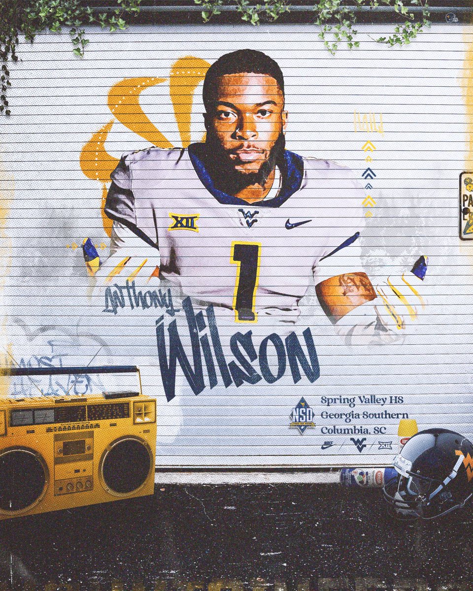 Welcome to #AlmostHeaven, @AnthonyWilson_4!

✍️ » wvusports.co/3NTuMtK

#HailWV