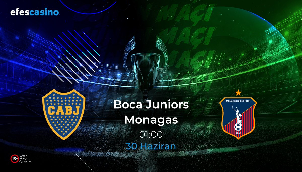 👉Efescasino Giriş bit.ly/efescasino
👉Telegram Adresimiz t.me/EfesCasino

Boca Juniors 🆚 Monagas
🗓️30.06.2023
⏰01:00

#Efes #efescasino #Spor #iddaa #bahis #persembe #BocaJuniors #Monogas