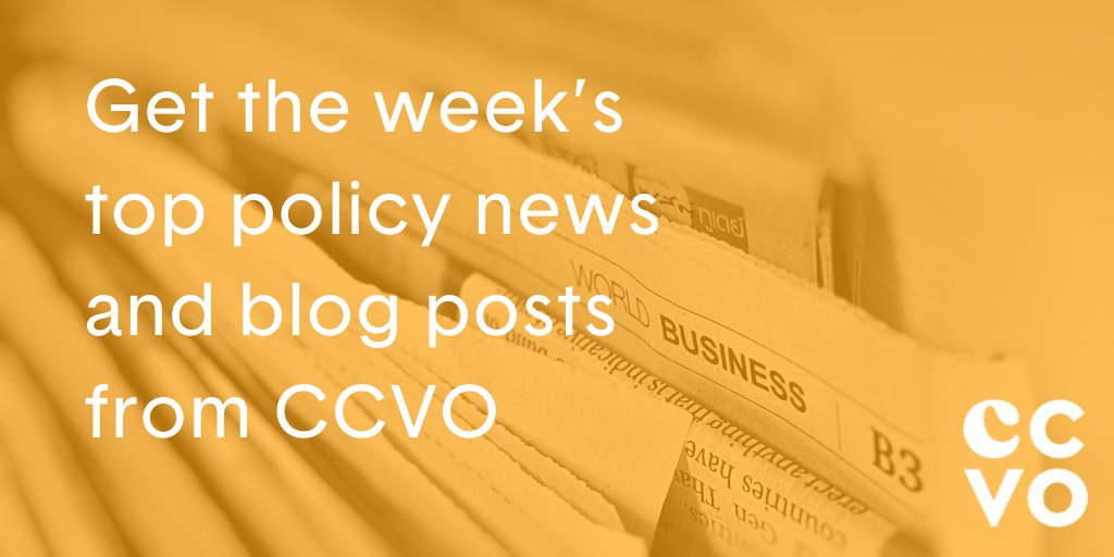 What's the latest #nonprofit policy news? Subscribe to CCVO's weekly emails for the sector's top news and blog posts, or sign up for our Policy RSS Feed for real-time updates when you need them!  Subscribe today at calgarycvo.org/policy-news-bl…  <a href="/CharityVillage/">CharityVillage</a> <a href="/Phil_journal/">The Philanthropist Journal</a>